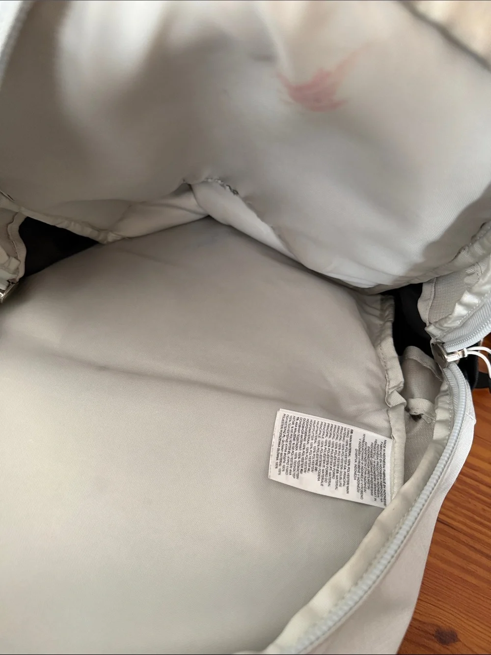 The North Face rugged backpack